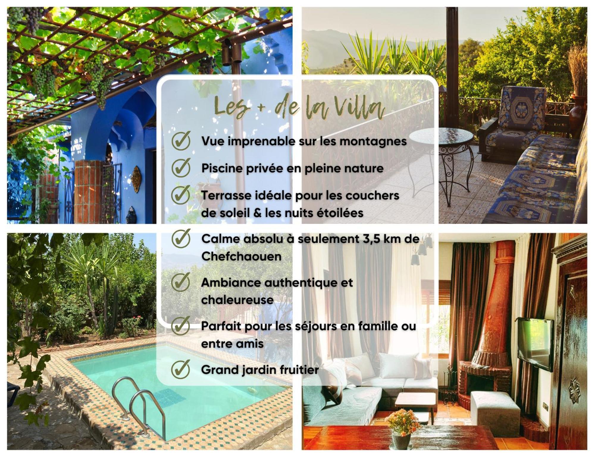 Villa Authentique Avec Vue Panoramique A 3 Km De シェフシャウエン エクステリア 写真